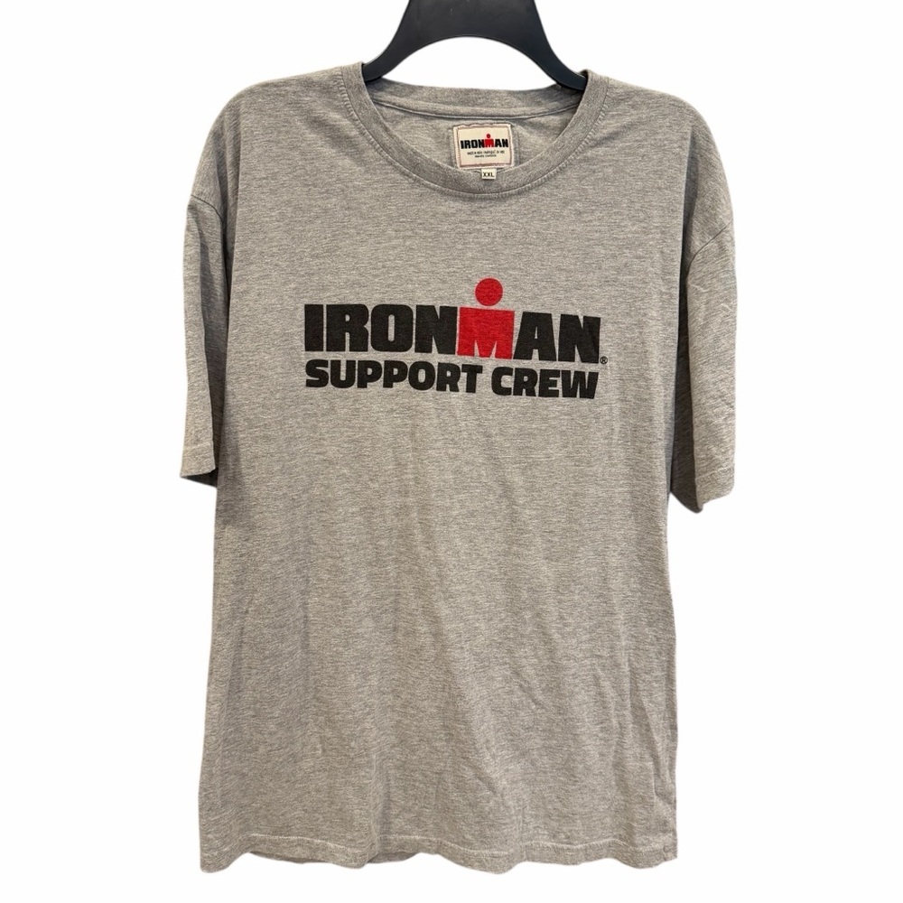 IronMan Gray Support Crew Men's T-Shirt
